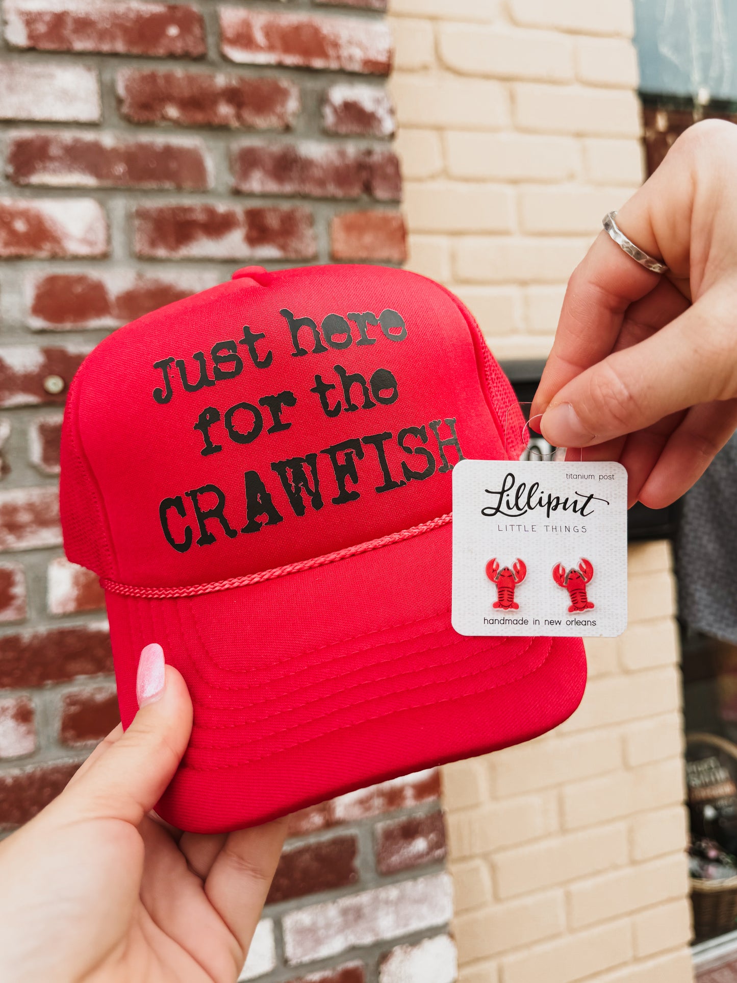 Crawfish Trucker Hat