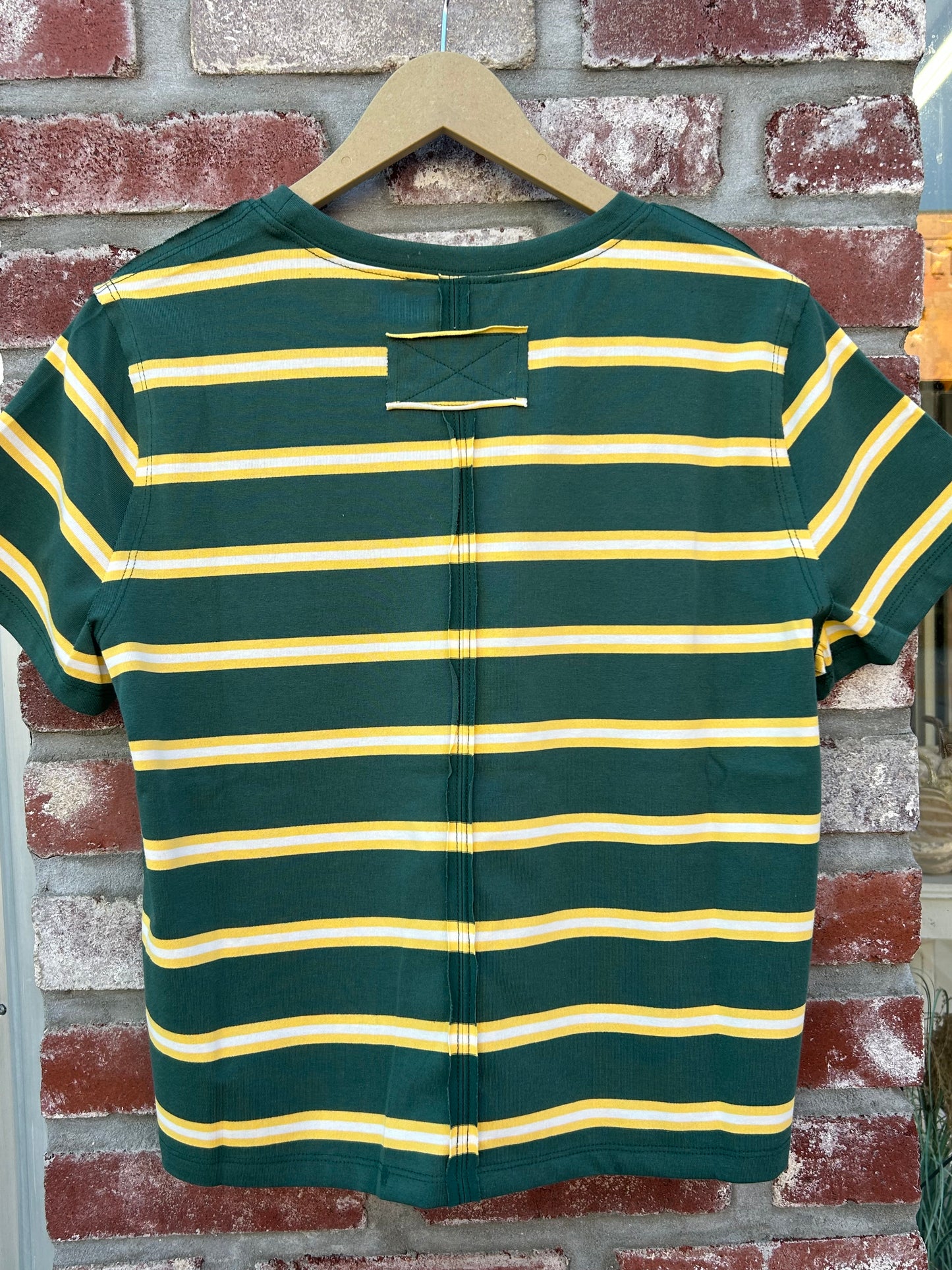 Striped Green Top