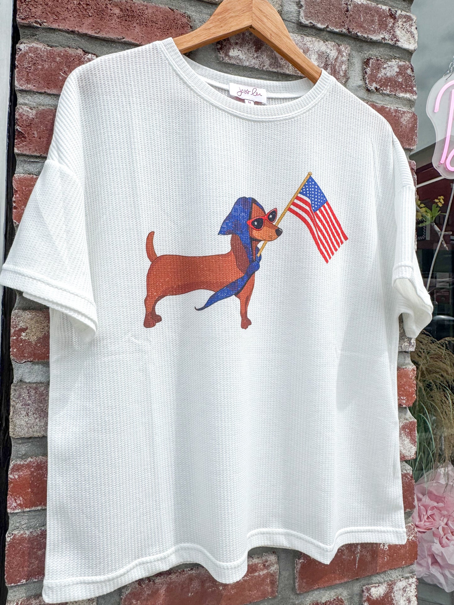 Knit Dachshund Top