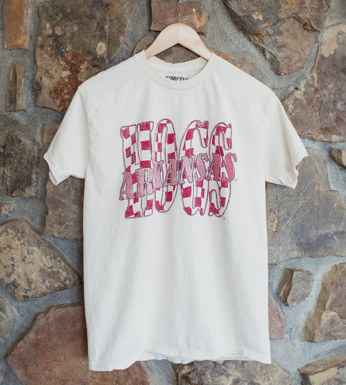 Hogs Checkered Tee