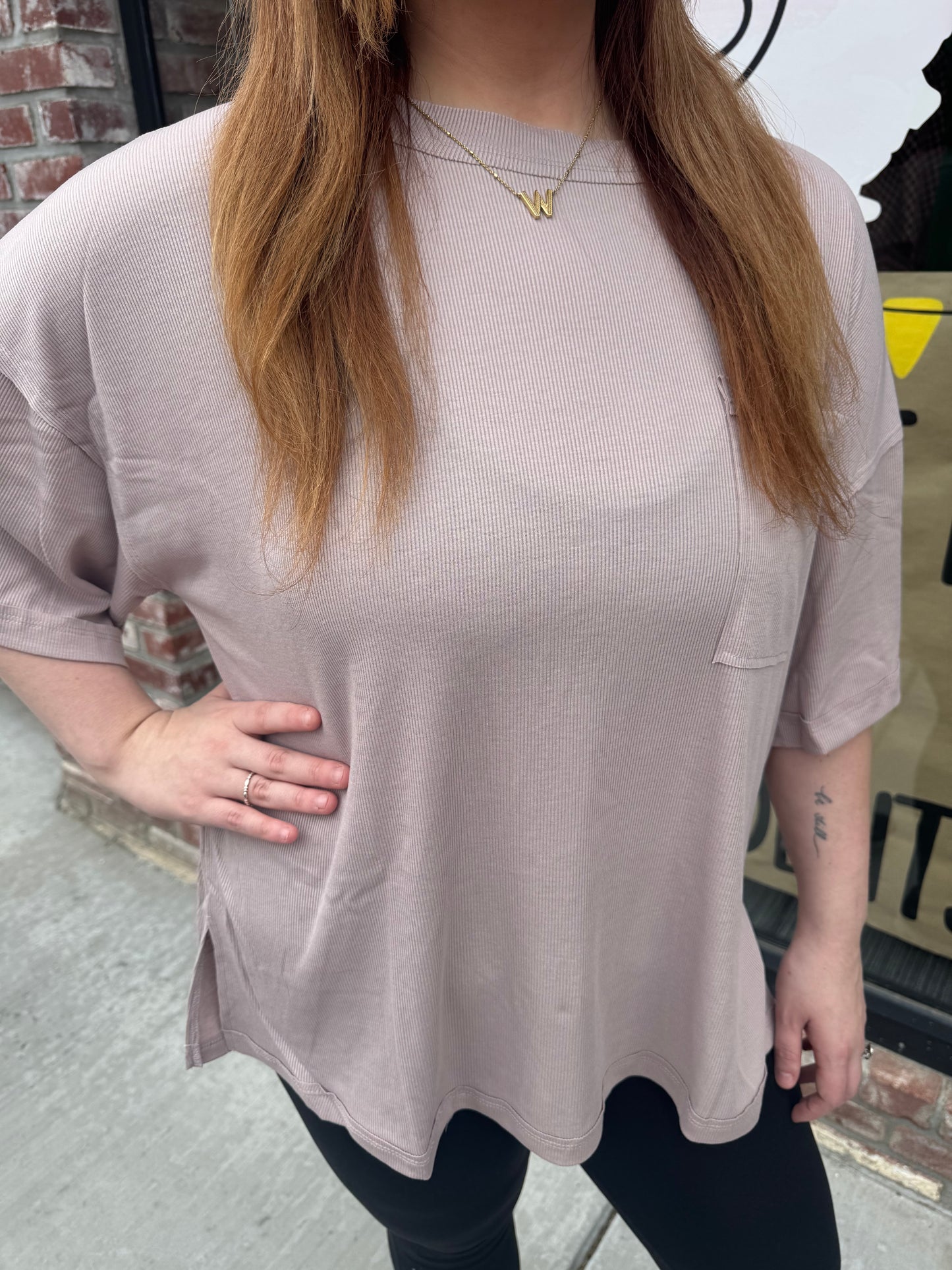 Boyfriend Shirt W Pocket