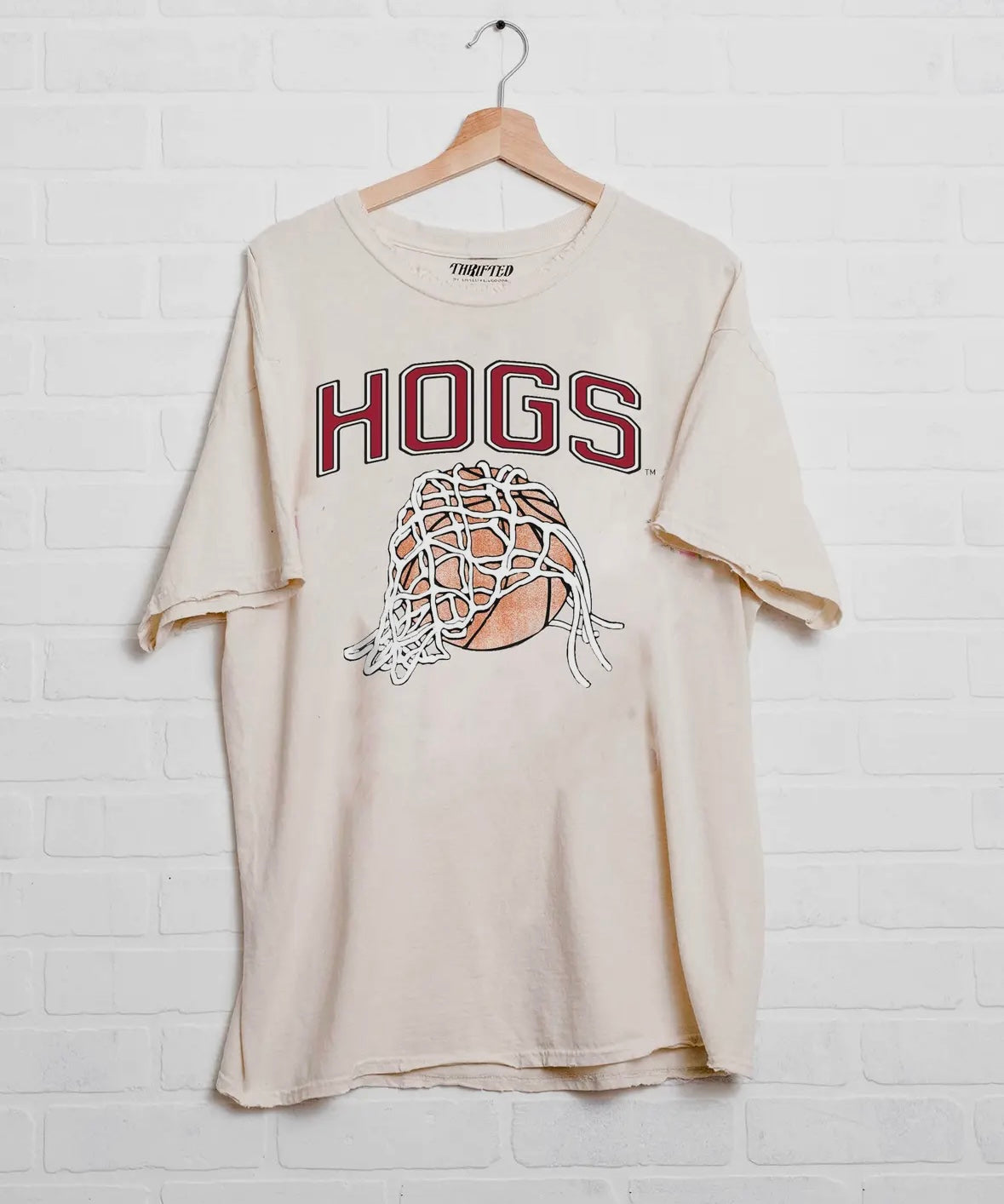 Hogs Basketball Tee
