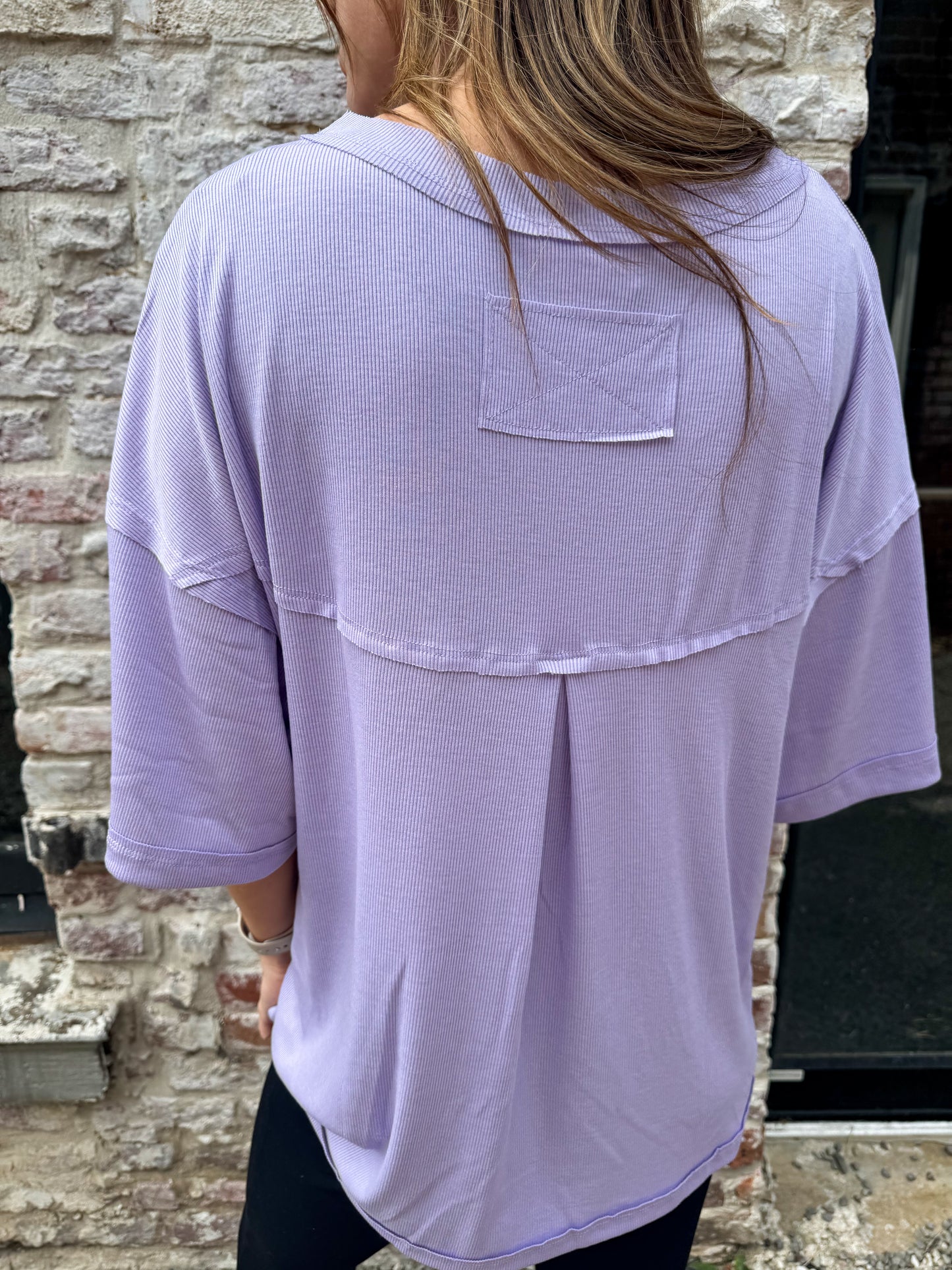 Ribbed Oversized Tees