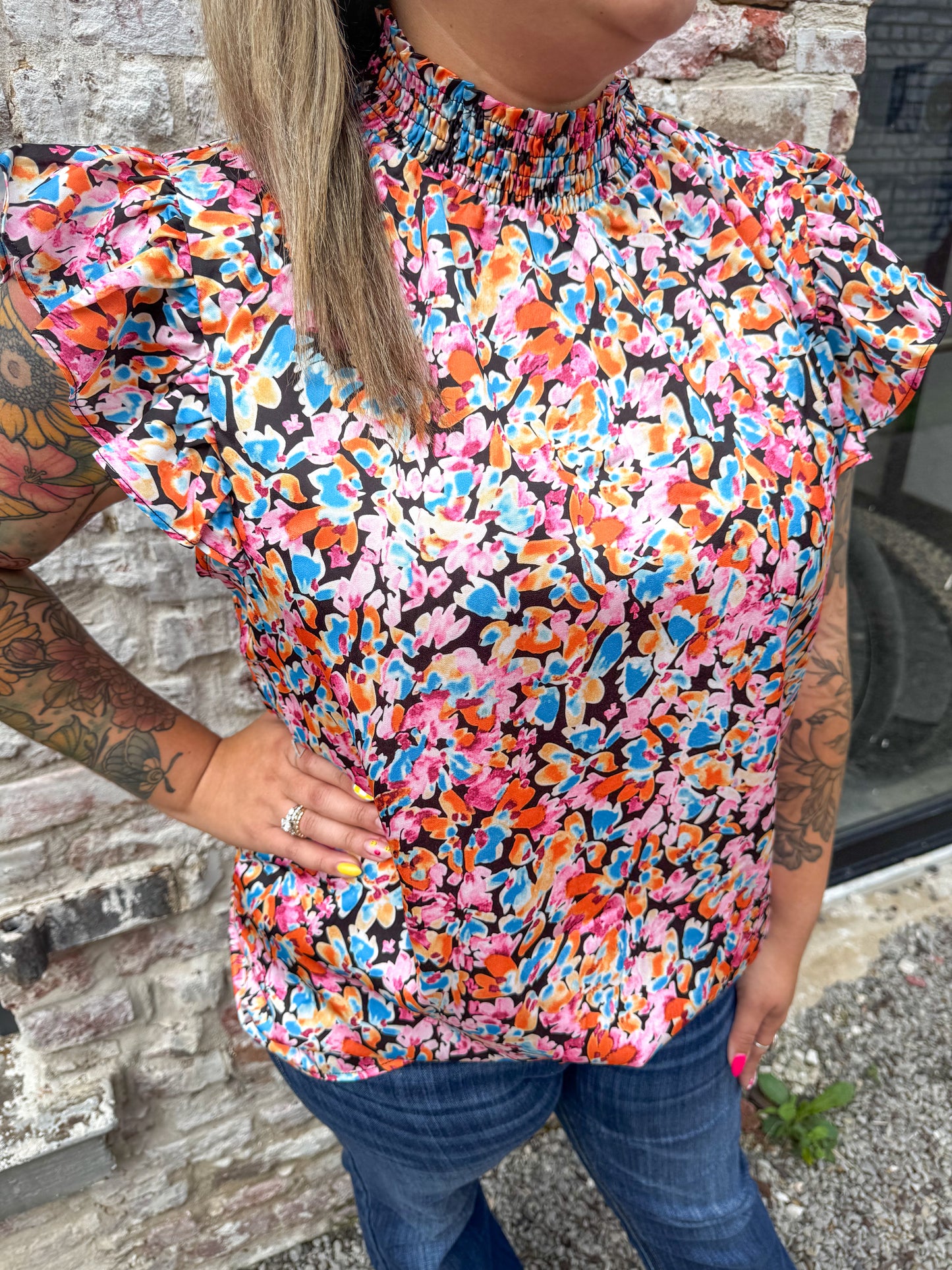 Floral Tank