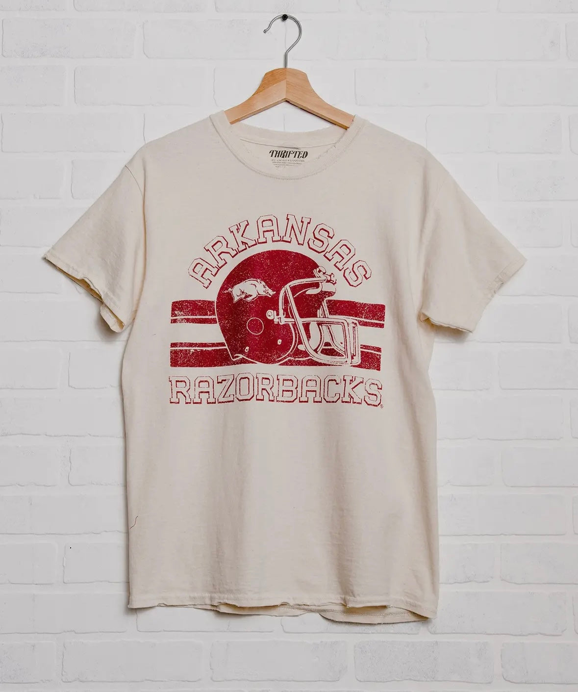 Oversized AR Cream Helmet Tee
