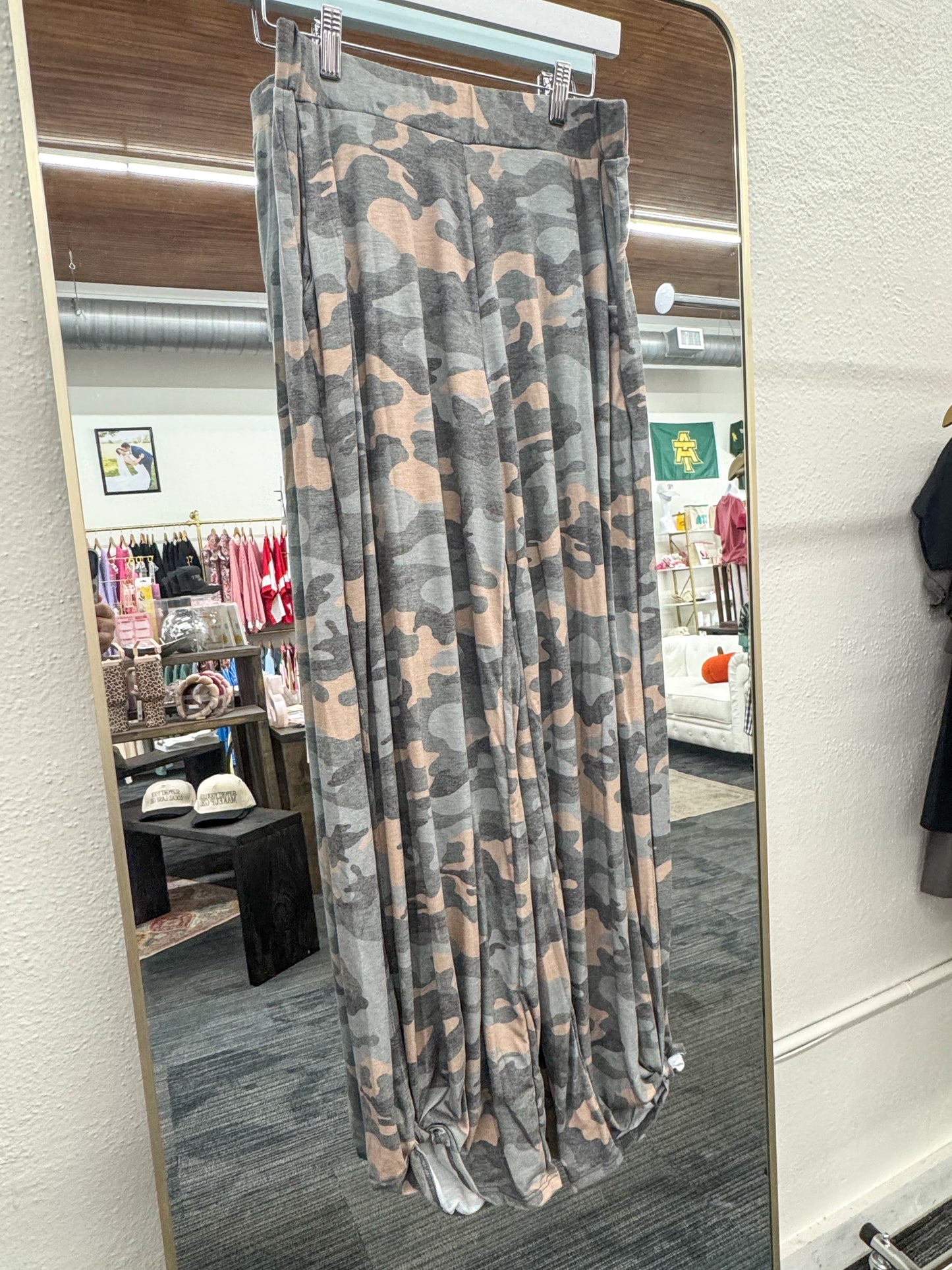 Camo Tie Pants