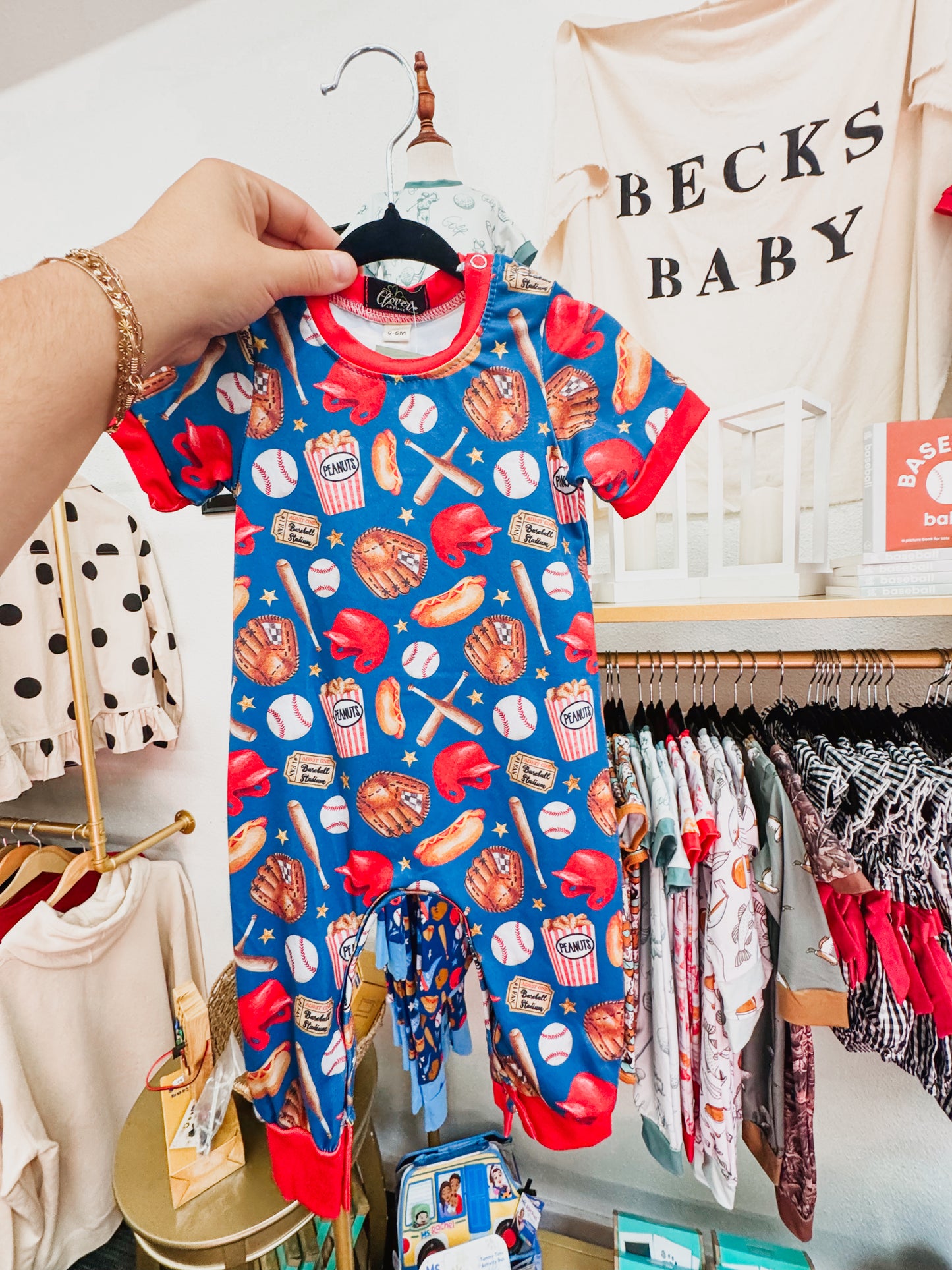 Baseball Baby Outfit