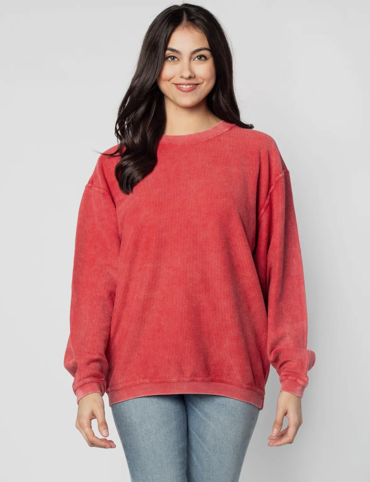 Chicka-D Corded Crewneck