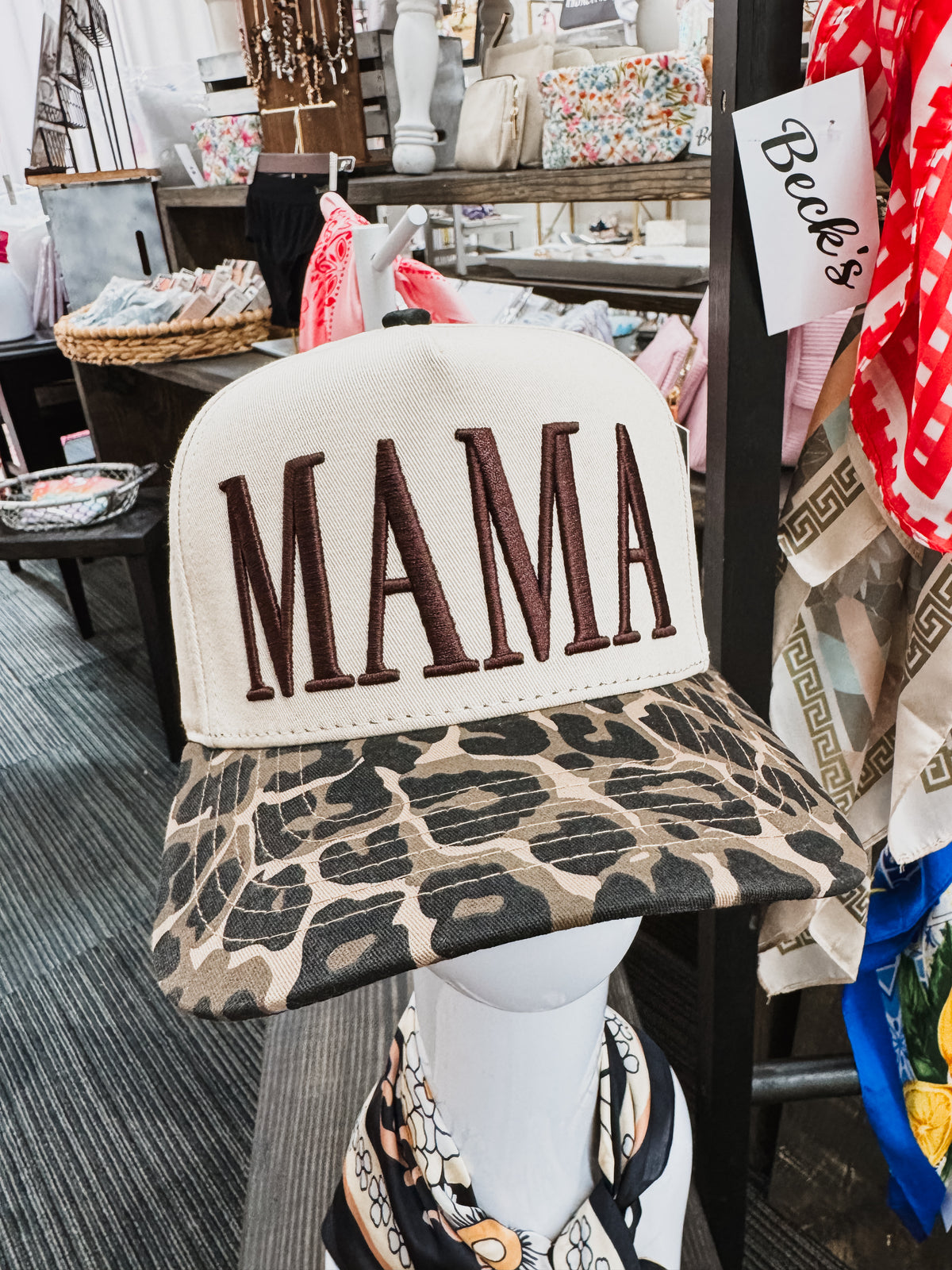 Mama Cheetah Hat