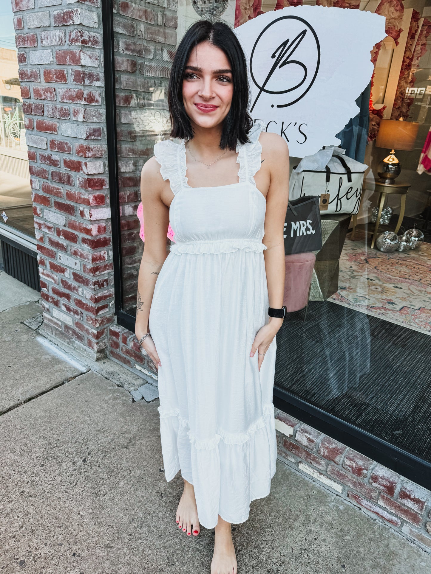 White Maxi Dress
