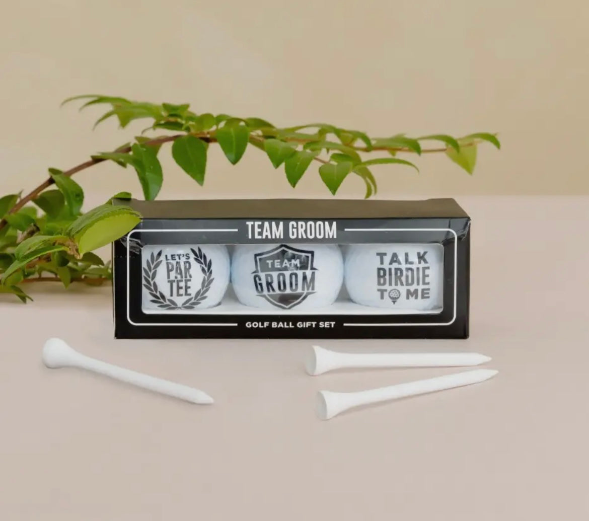 Golf Balls Team Groom