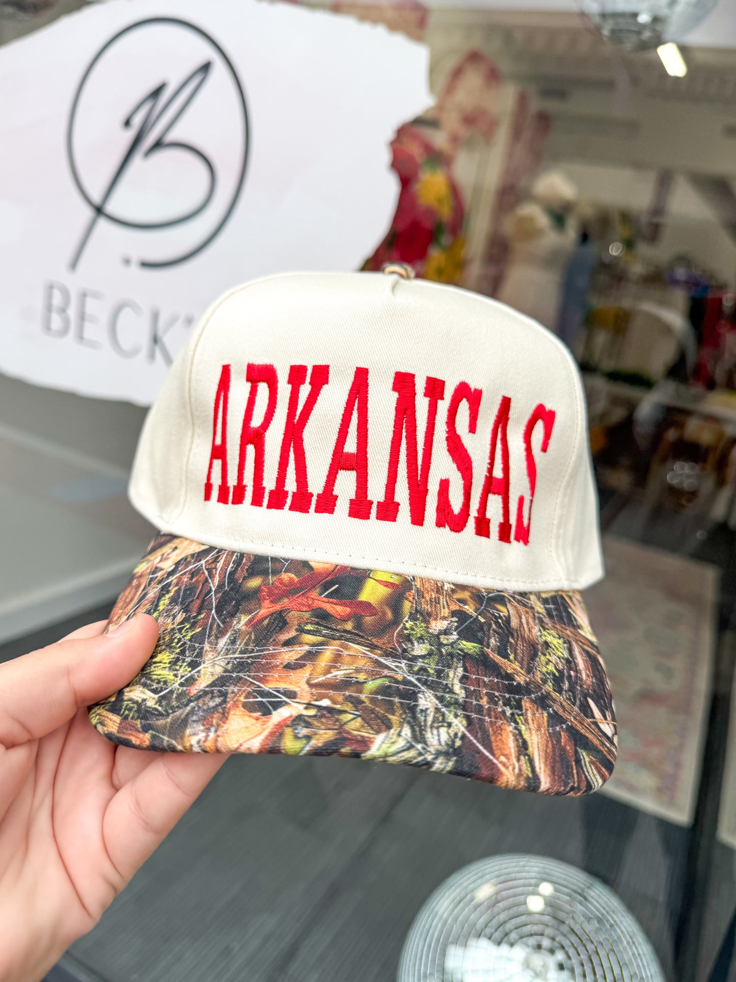 Arkansas Camo Hat