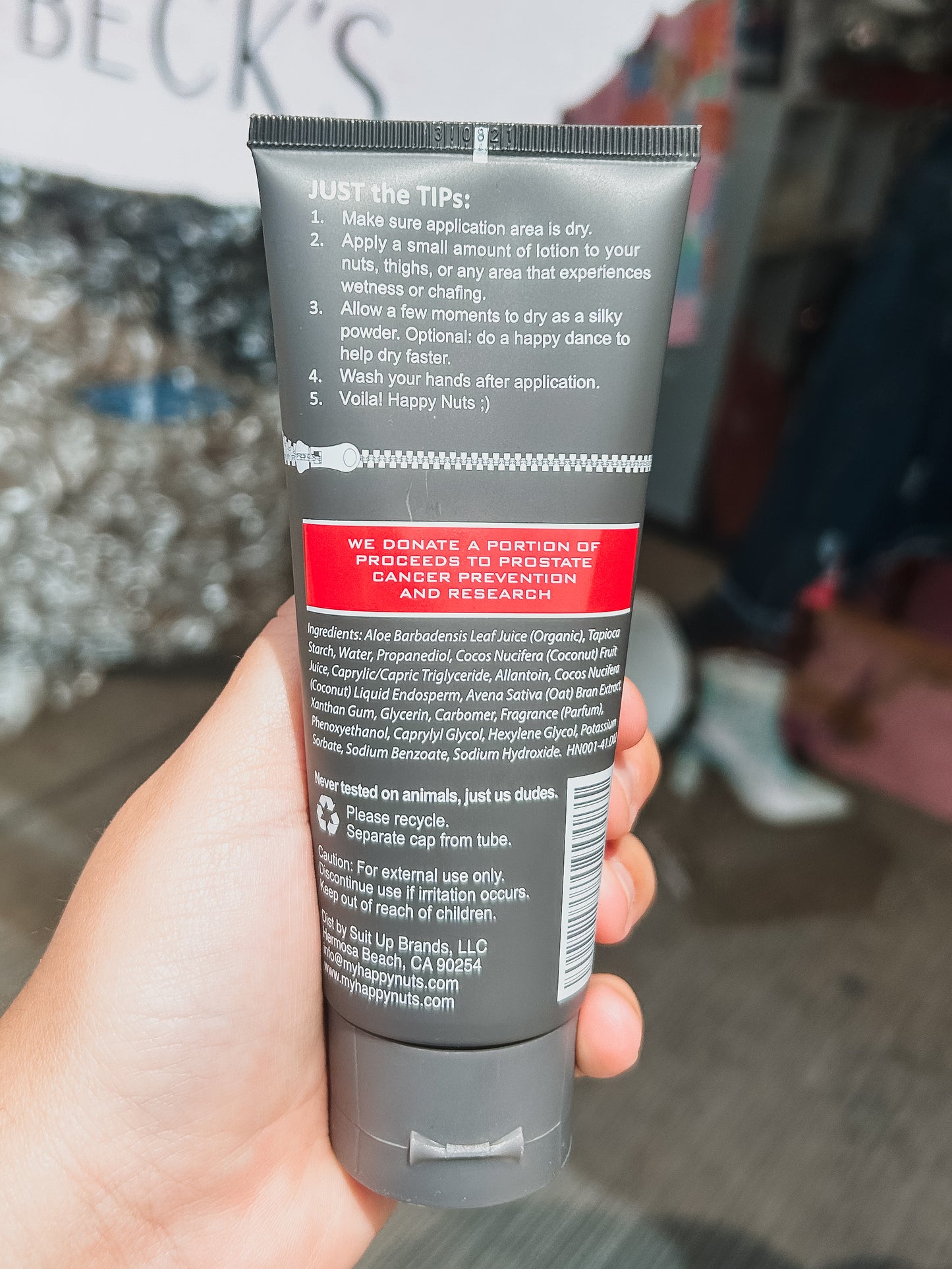 Happy Nuts Comfort Cream