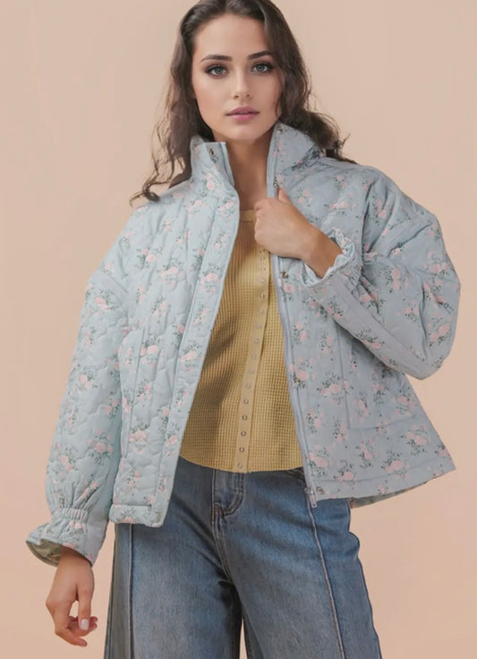 Oversized Quilted Jacket