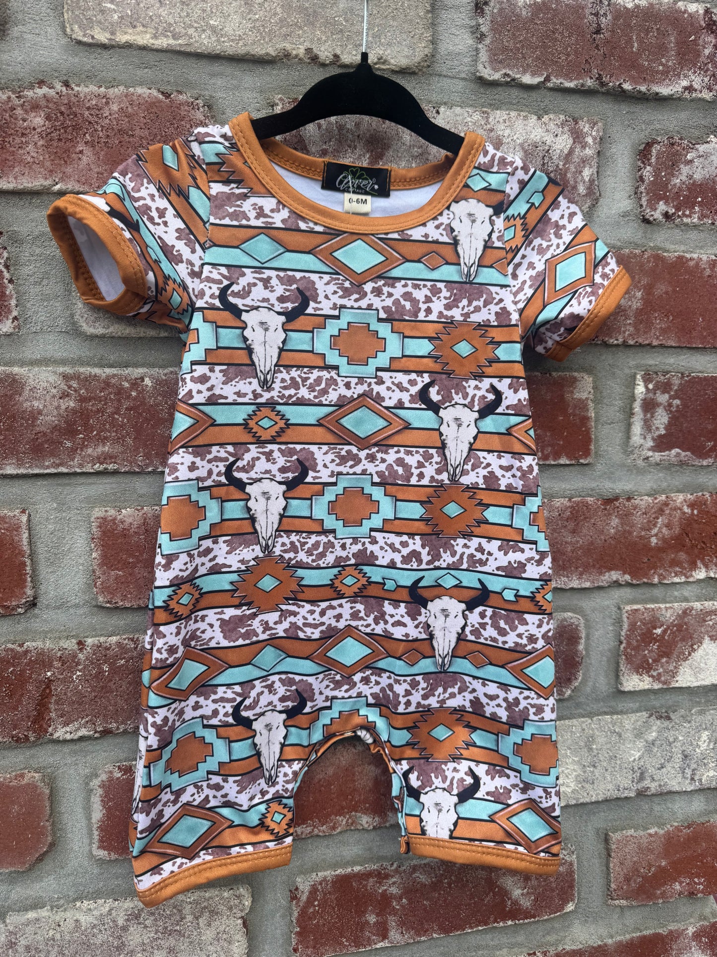 Western Boy Romper