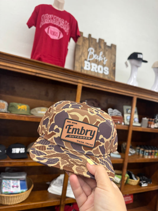 Embry Brown Camo Hat