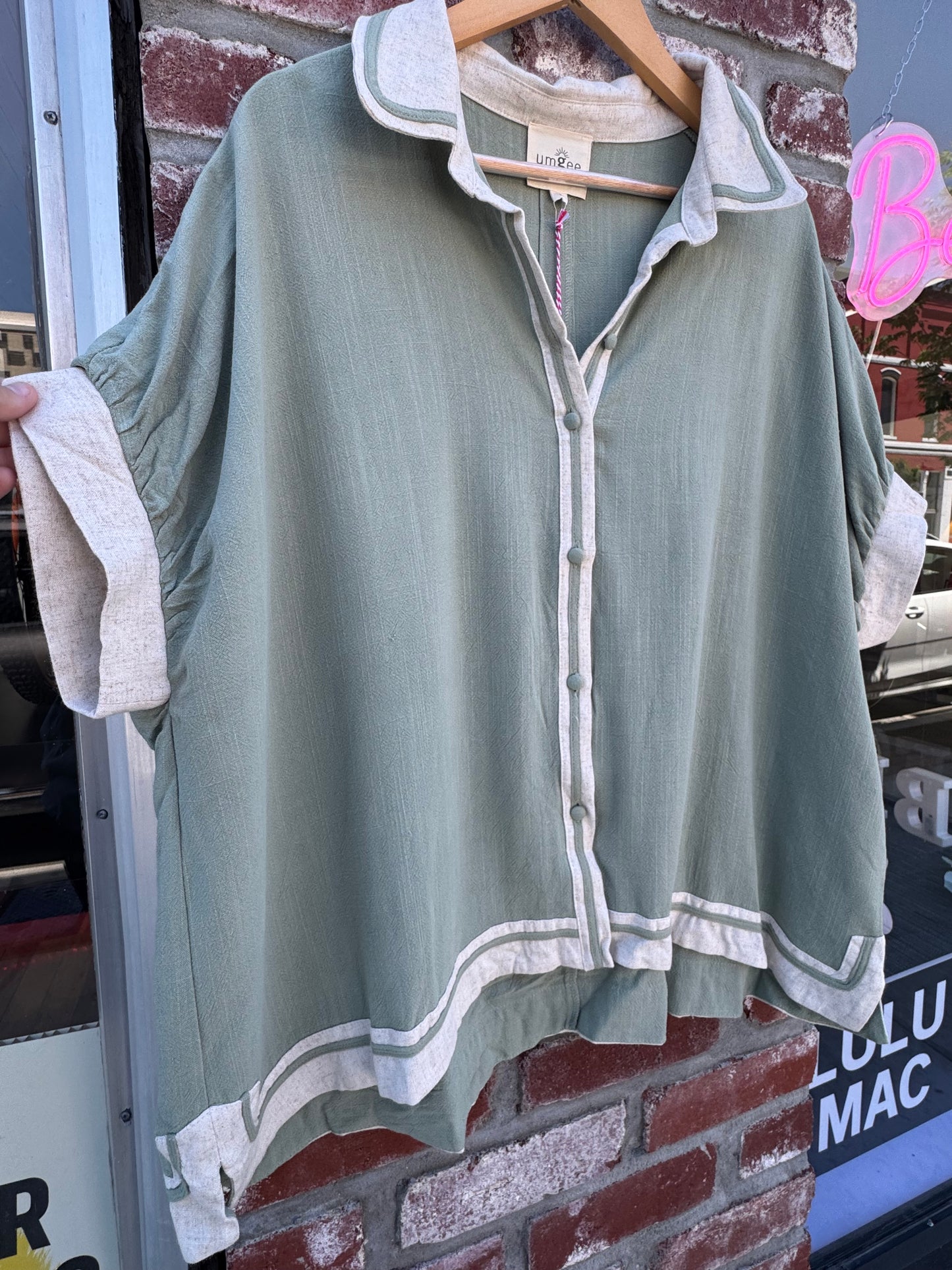 Button Up Blouse