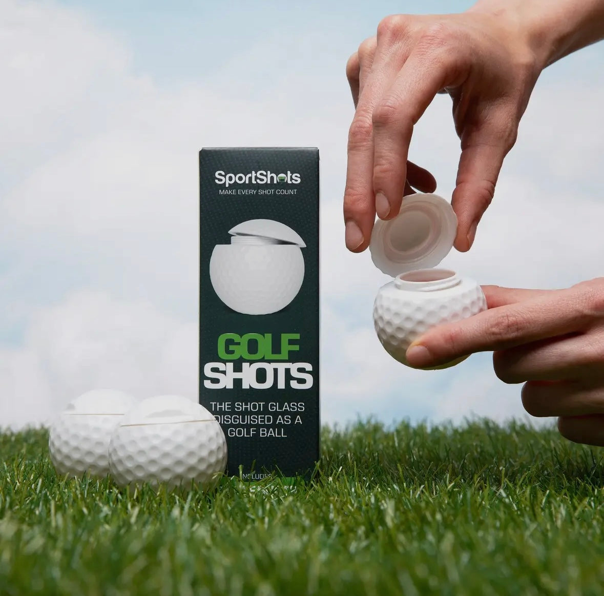Golf Ball Shot Glasses