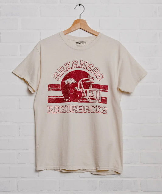 Oversized AR Cream Helmet Tee