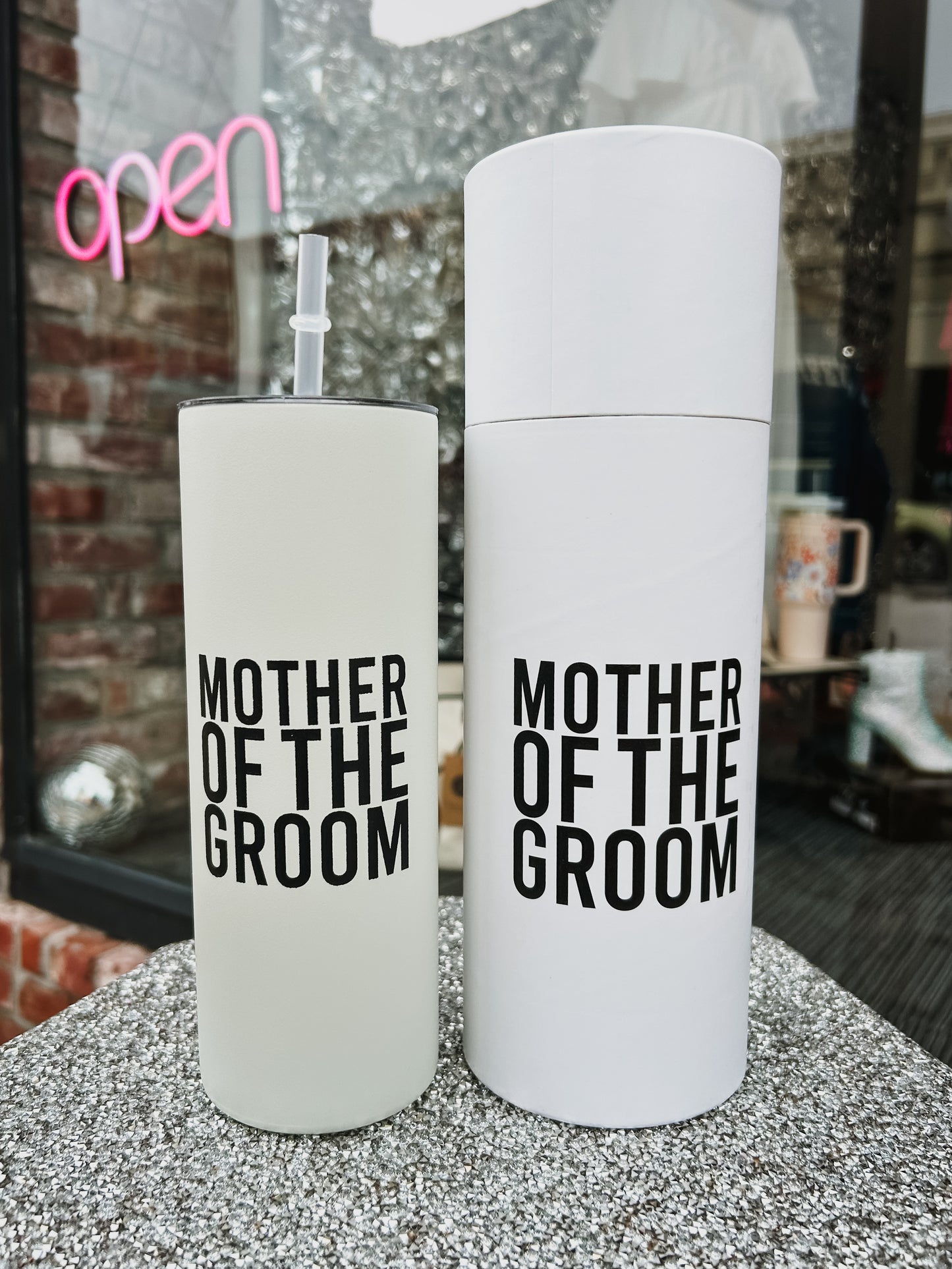 Mother of the Groom Skinny Tumbler