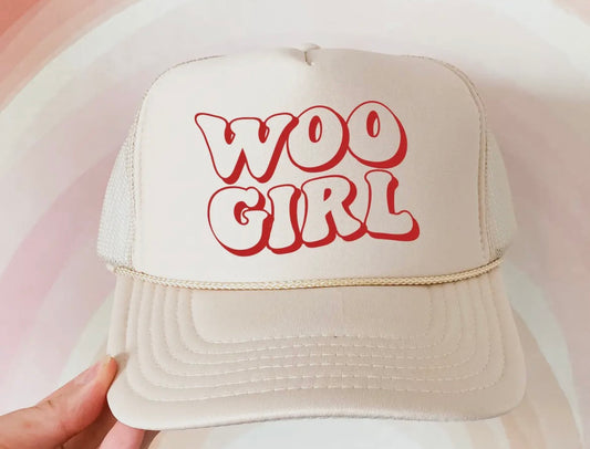 Woo Girl Trucker Hat