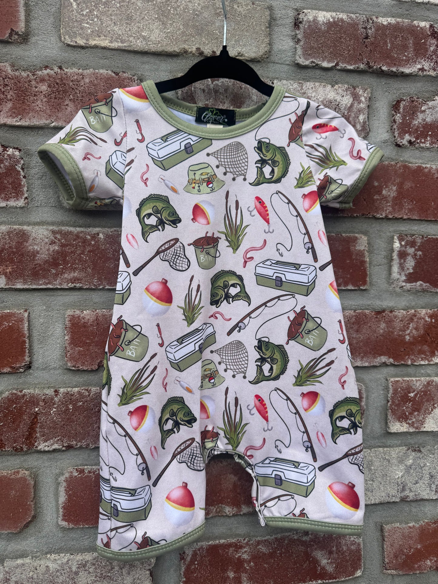 Fishing Boy Romper