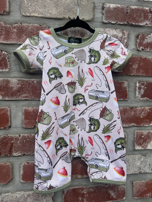 Fishing Boy Romper