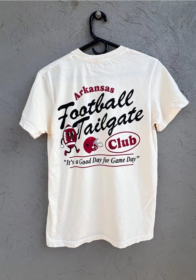 Football Tailgate Club Arkansas Tee