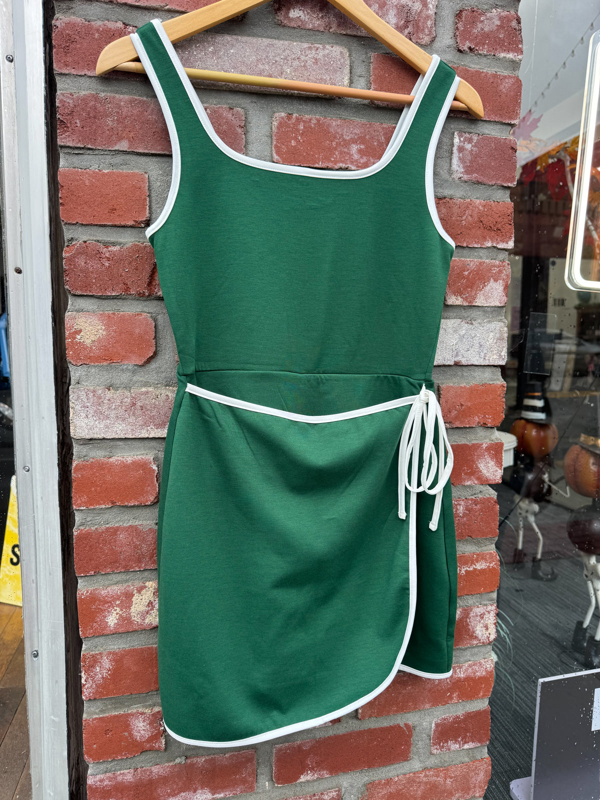 Green Romper Dress