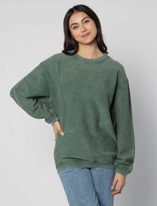 Chicka-D Corded Crewneck