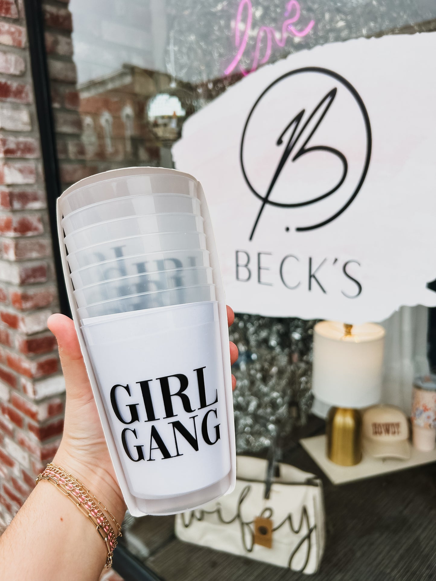 Girl Gang Frosted Cup Package