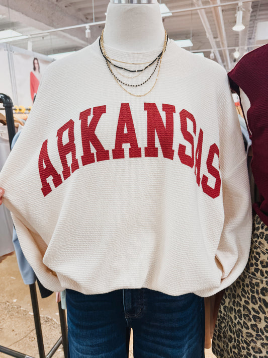 Arkansas Cream Sweater