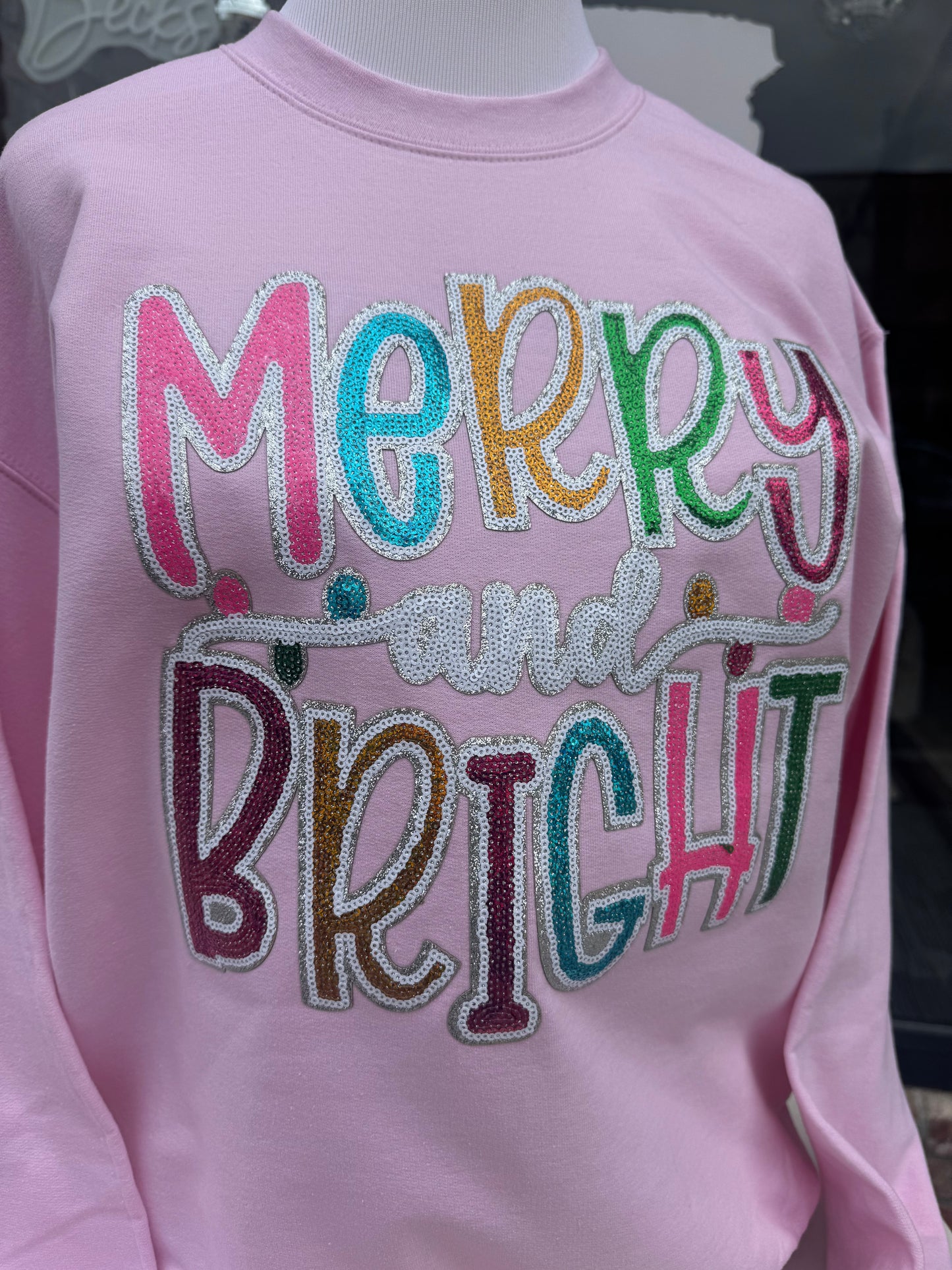 Merry And Bright Sweatshirt