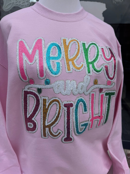 Merry And Bright Sweatshirt