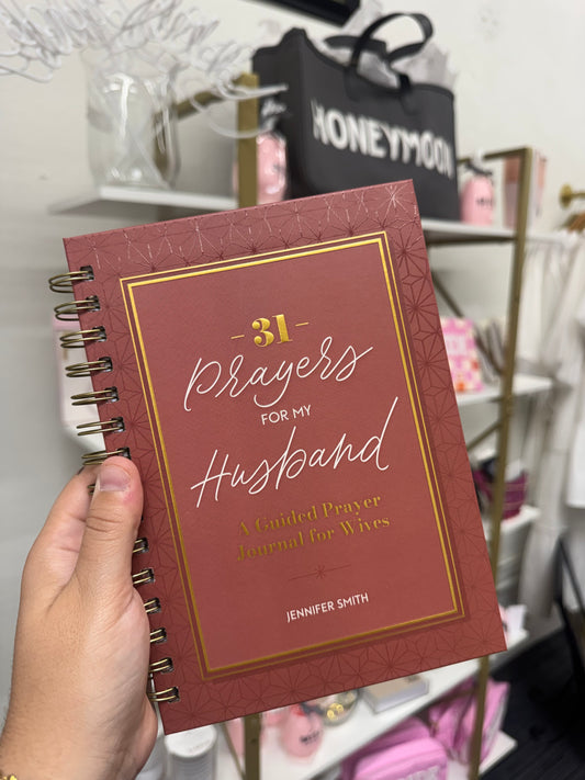 Prayers For My Husband Journal