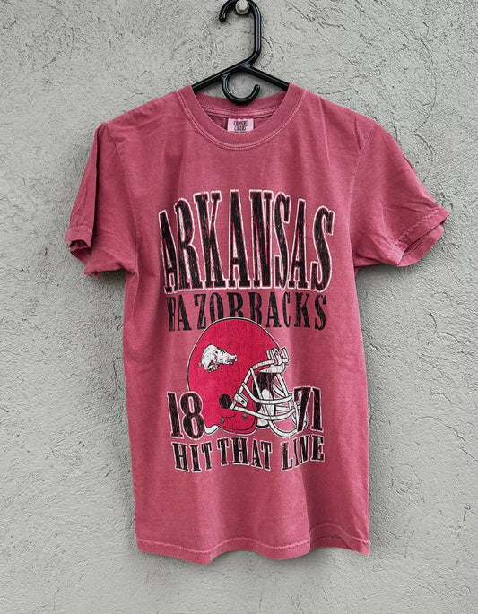 Hit The Line AR Helmet Tee