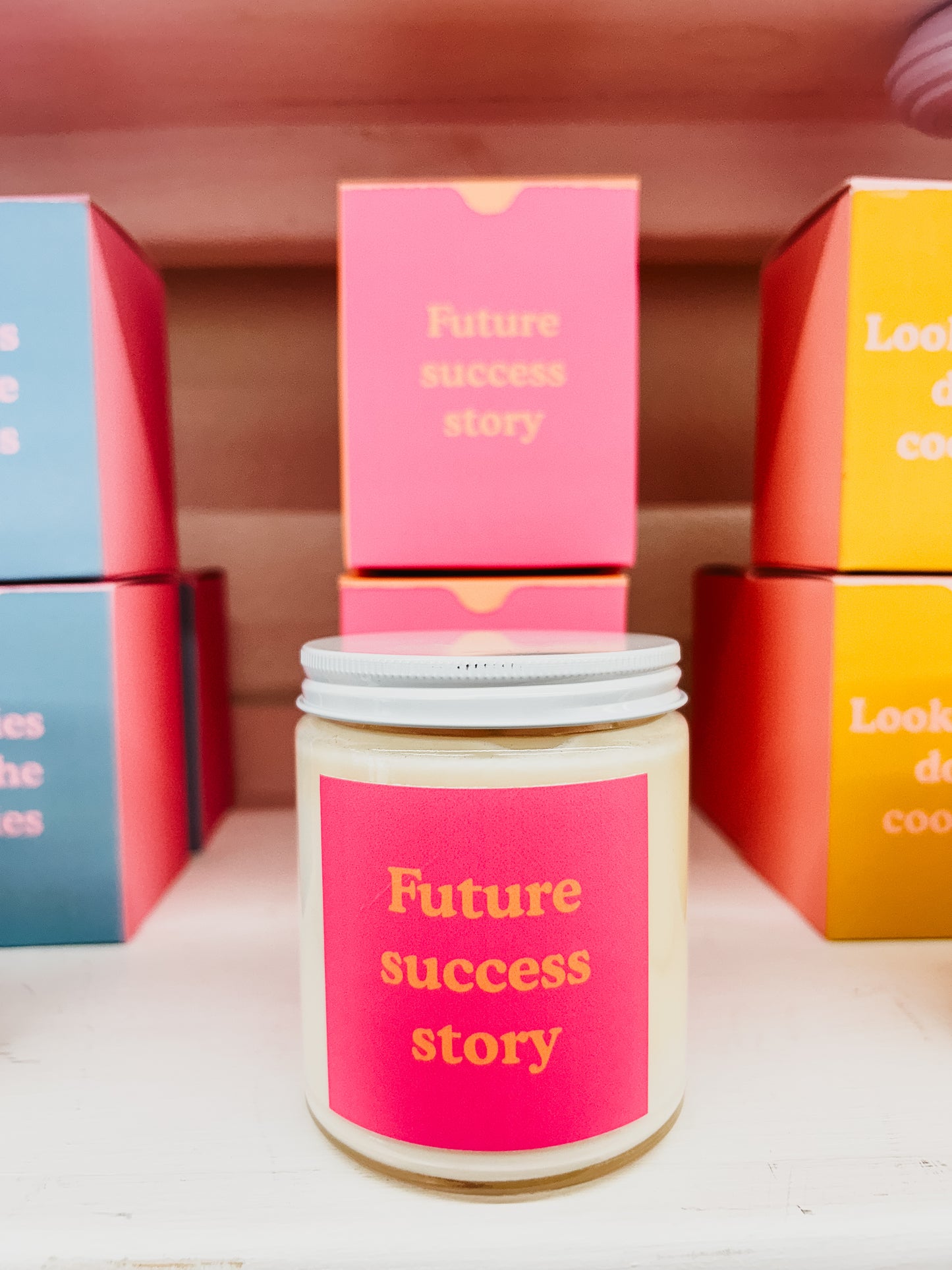 Future Success Story Candle