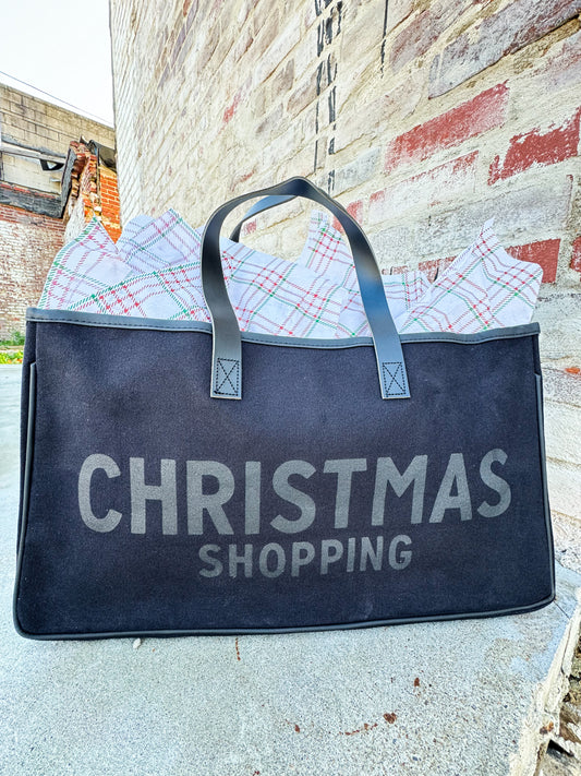 Christmas Shopping Tote