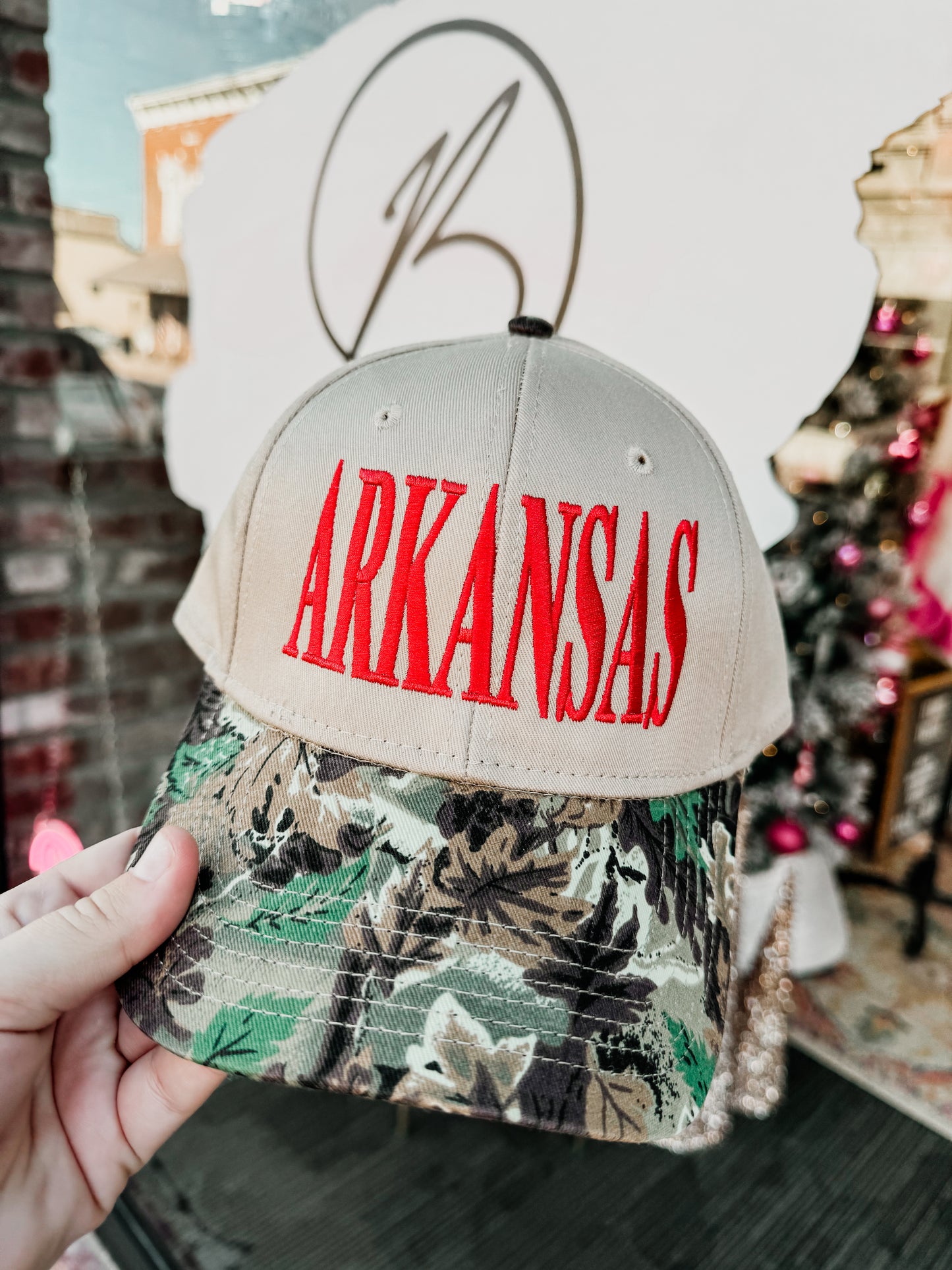 Arkansas Camo Hat