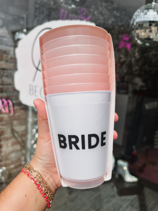 Team Bride Frosted Cup Package