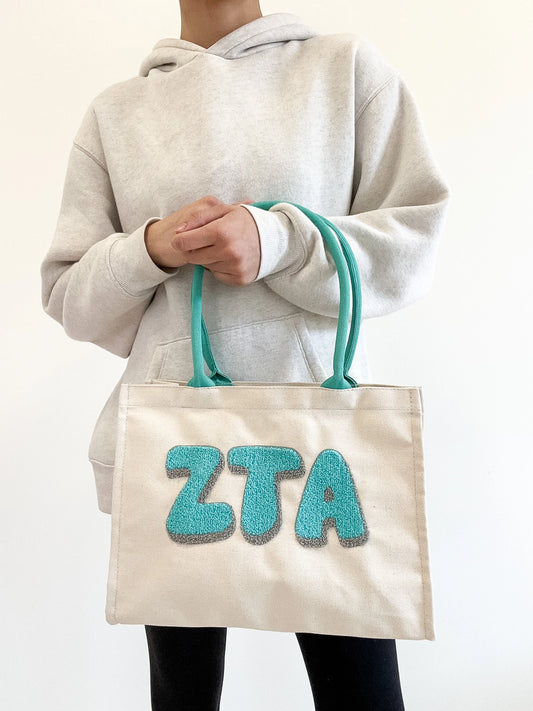 Zeta Chenille Tote