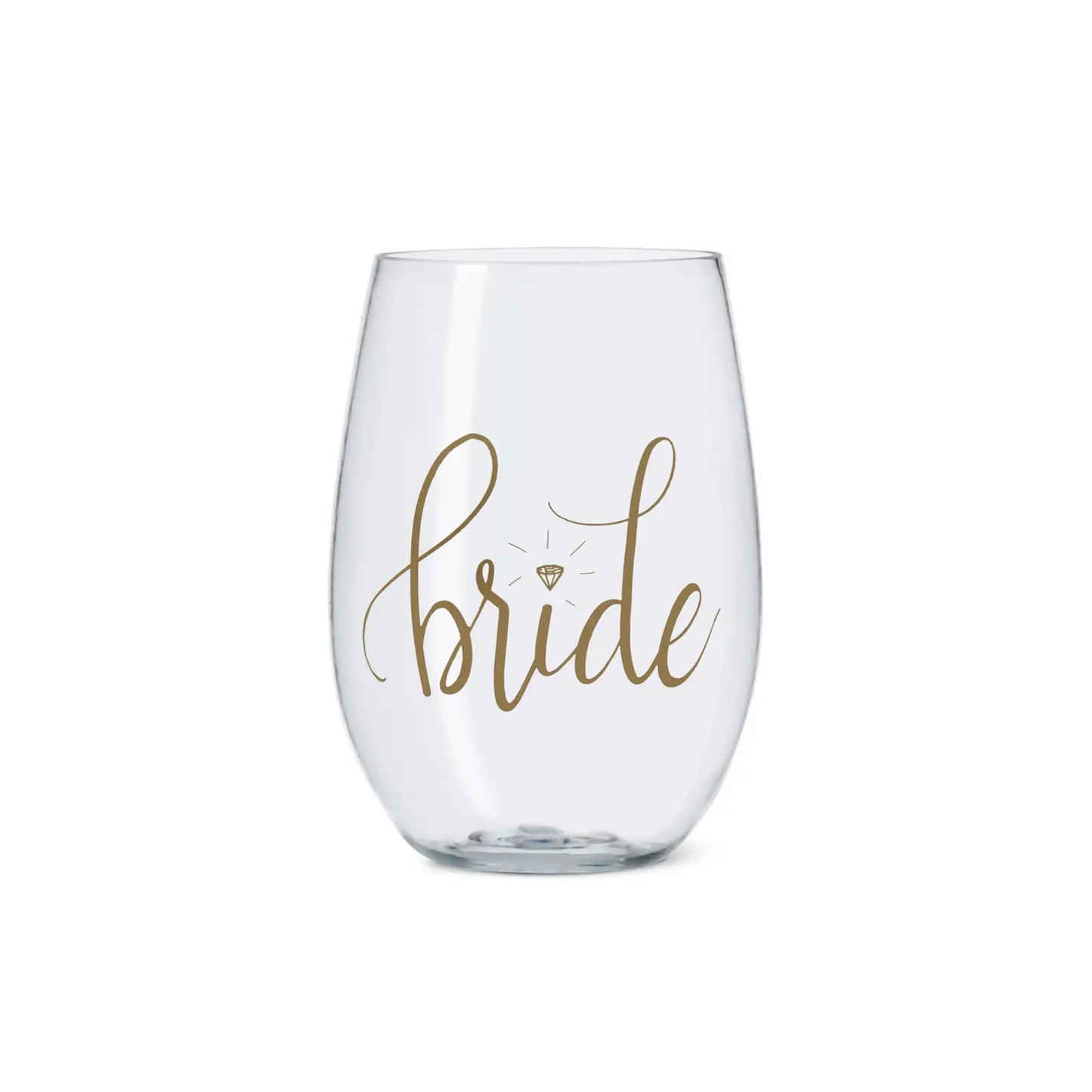 Plastic Bride Wine Cup